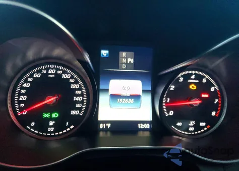 2017 Mercedes-Benz C 300 из США, поврежденный, VIN 55SWF4JB0HU203630